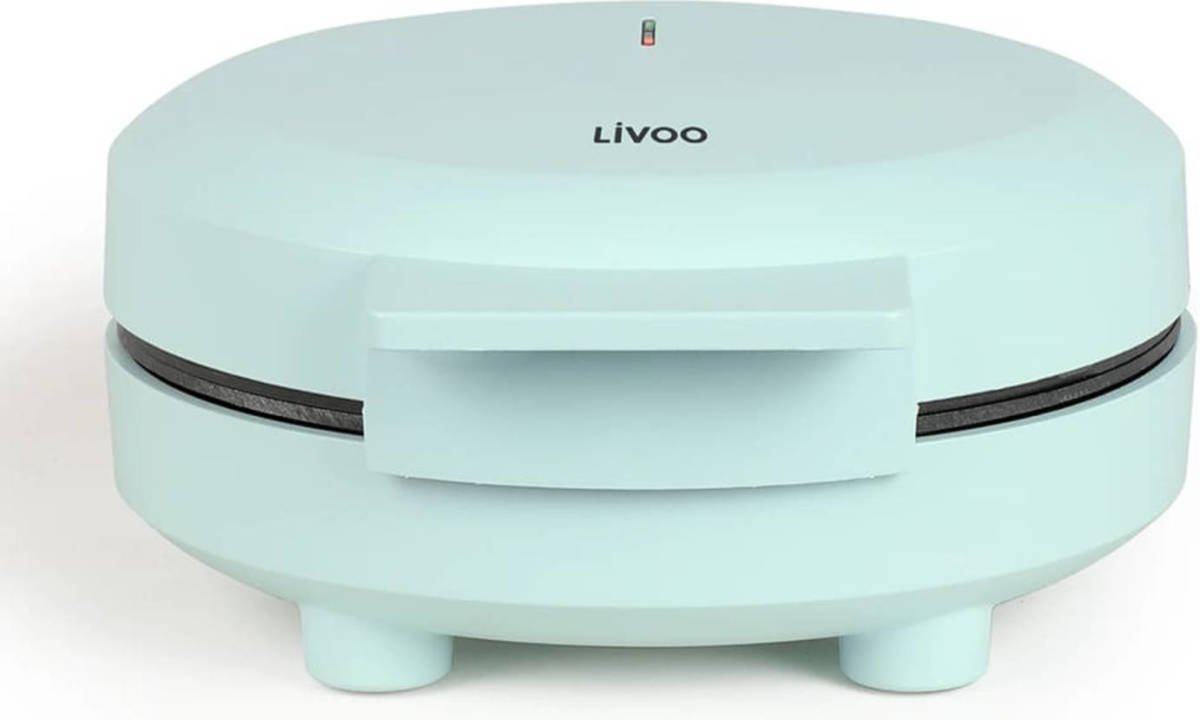 Livoo Bubbelwafelijzer 1000 W Blauw