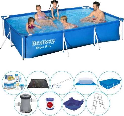 Zwembad Deal - Bestway Steel Pro Rechthoekig 300x201x66 Cm