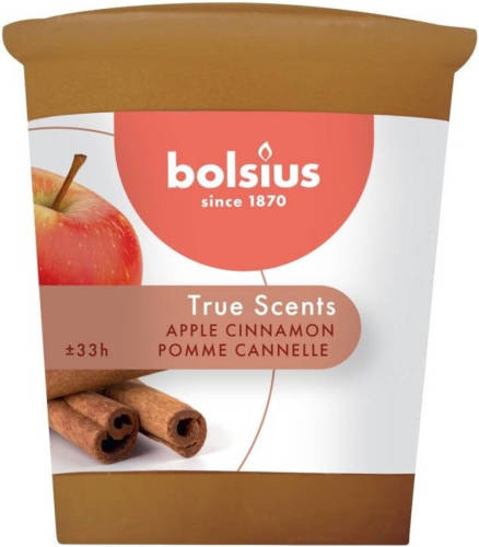Bolsius Votive Rond 53/45 True Scents Apple Cinnamon