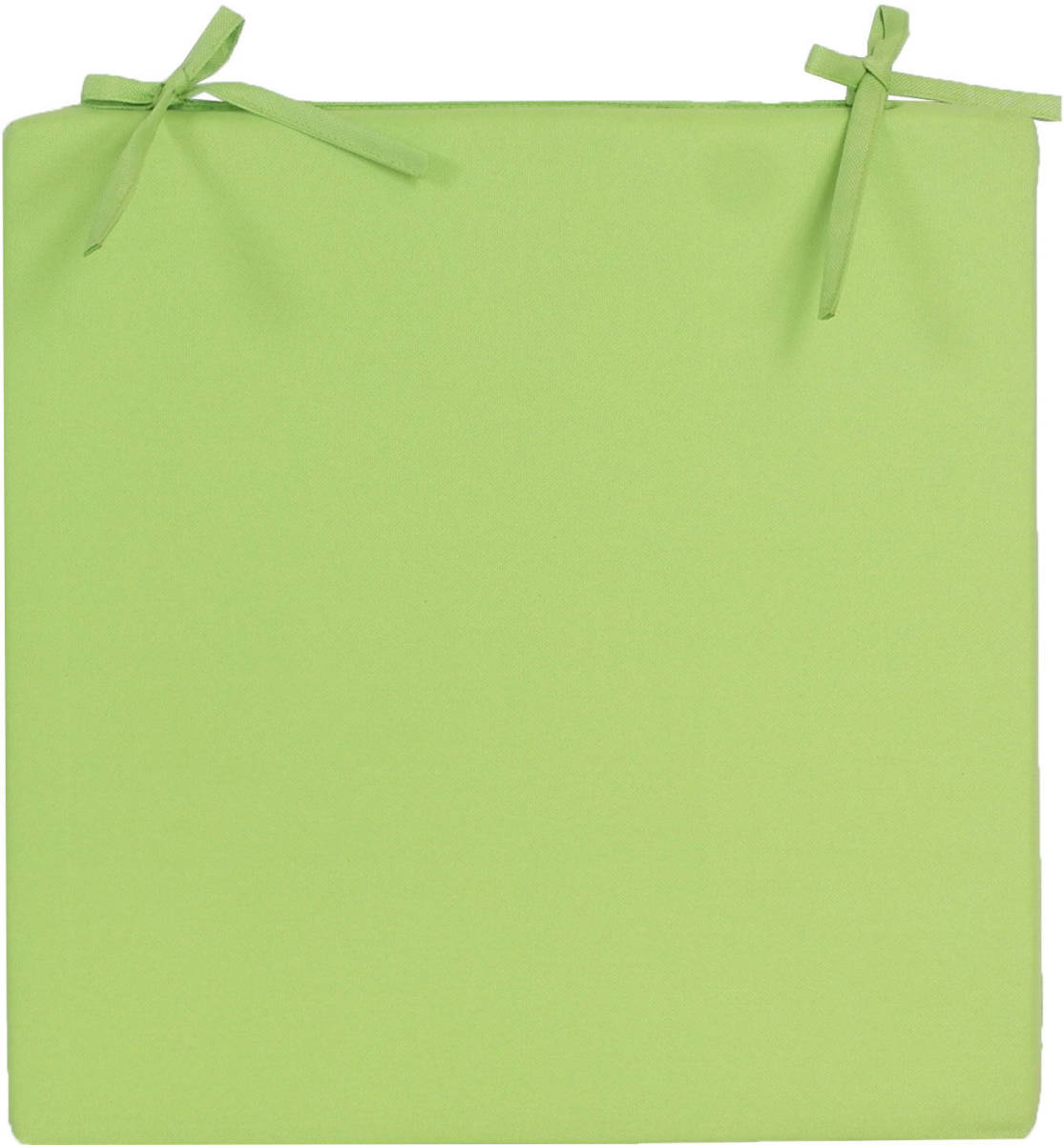 Anna's Collection Stoelkussen Voor Binnen En Buiten In De Kleur Groen 40 X 40 Cm - Sierkussens