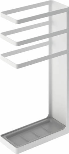 Yamazaki Geometric Umbrella Stand - Layer - White