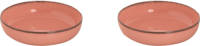 Palmer Bord Diep Antigo 19 Cm Roze Porselein 2 Stuk(s)