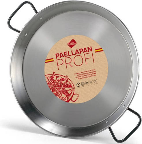 Inno Cuisinno Paellapan Profi 34 Cm - Gepolijst Staal