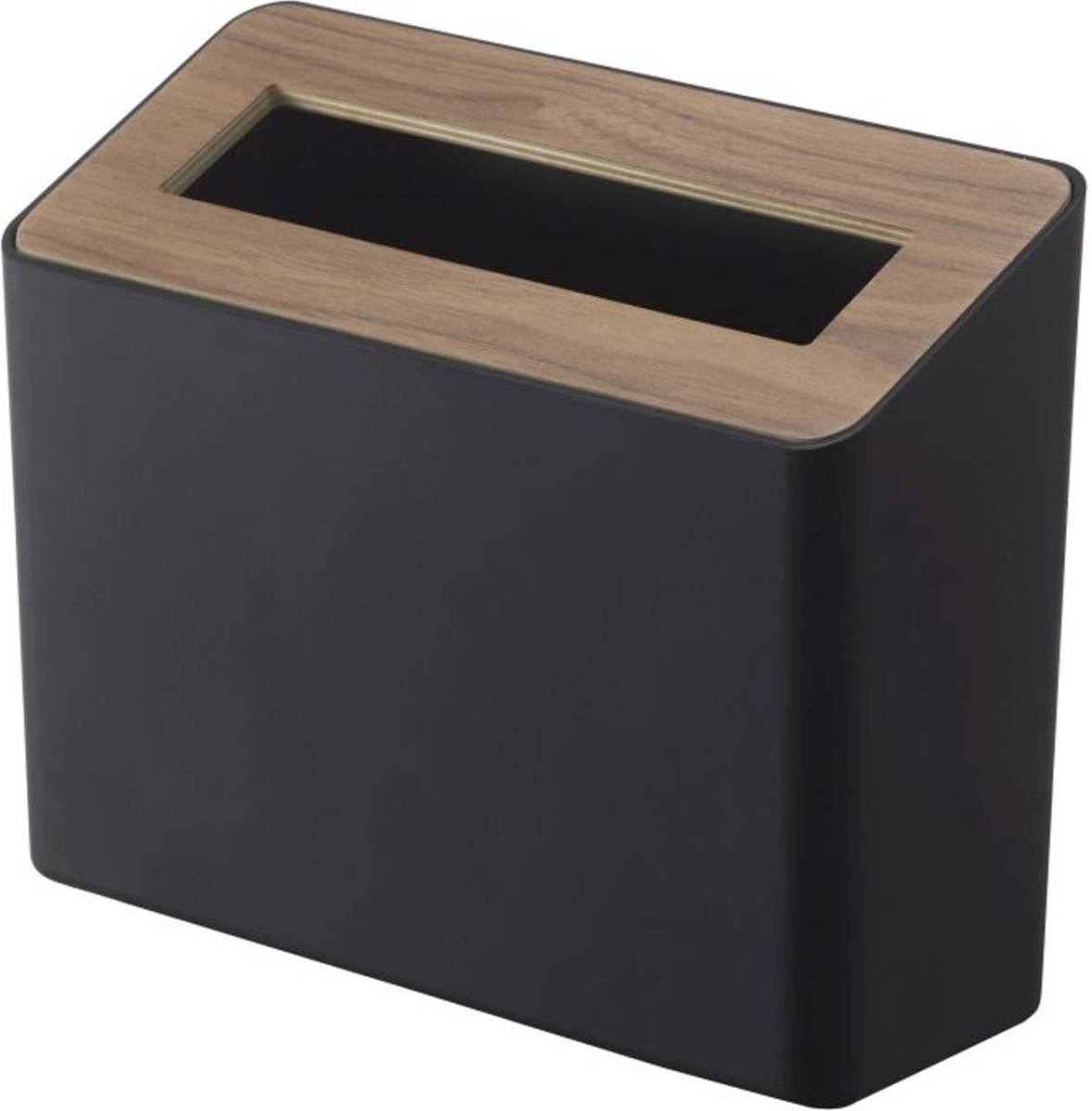 Yamazaki Table Trash Can - Rin - Black