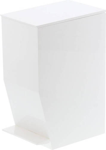 Yamazaki Sanitary Pedal Bin - Tower - White