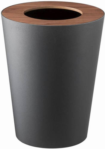 Yamazaki Trash Can Round - Rin - Brown