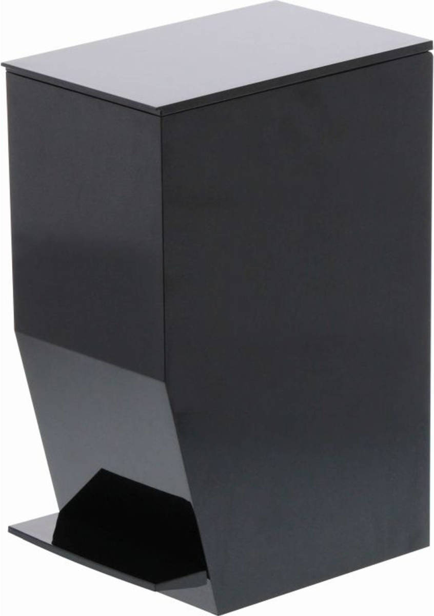 Yamazaki Sanitary Pedal Bin - Tower - Black