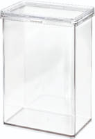 iDesign - Voorraadbus Met Deksel, 10.2 X 15.2 X 22.9 Cm, 2.5 L, Kunststof - iDesign The Home Edit