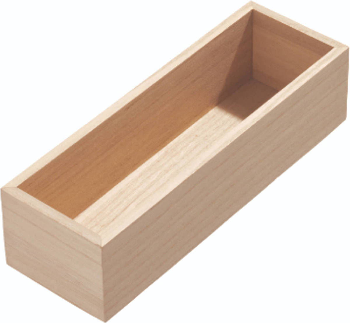 iDesign - Lade Organizer, 25.4 X 8.4 X 6.3 Cm, Paulownia Hout - iDesign Eco Wood