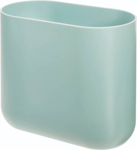 iDesign - Afvalbak Slim Waste, Turquoise - iDesign Cade