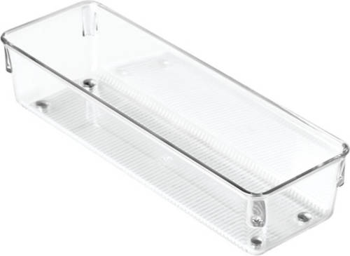 iDesign - Lade Organizer, 7.6 X 22.9 X 5.1 Cm, Kunststof, Transparant - iDesign Linus