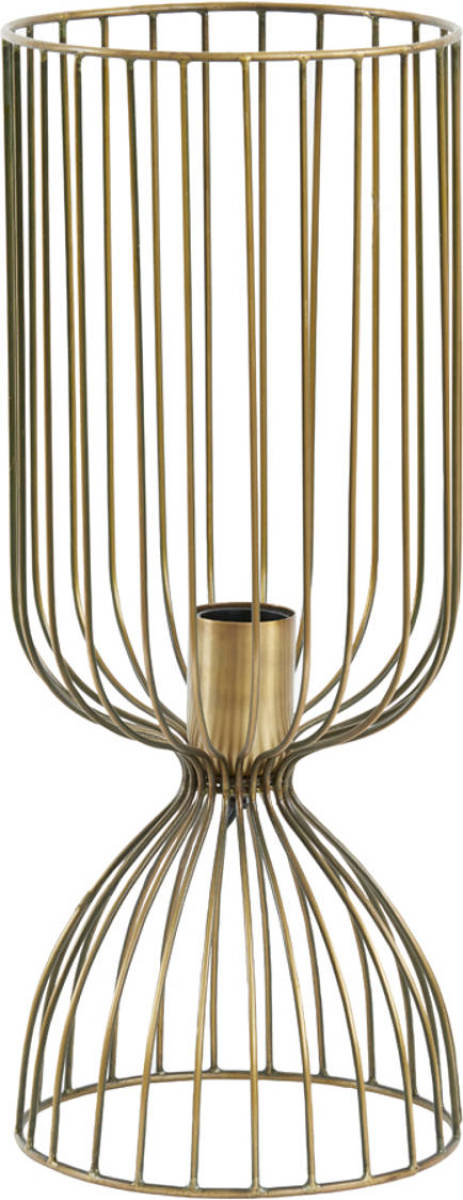 Light & Living - Tafellamp Lazar - 23x23x42cm - Brons