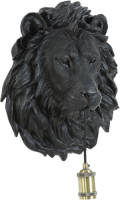 Light & Living - Wandlamp Lion - 33.5x19x40.5cm - Zwart