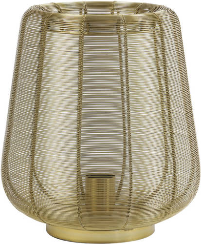 Light & Living - Tafellamp Adeta - 29x29x31.5cm - Goud