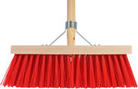 Talen Tools Buitenbezem - Fsc Hout - Nylon - 41 Cm - 30 Mm Bezemsteel - 140 Cm - Bezem