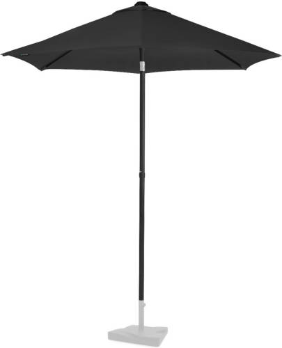 VONROC Parasol Torbole - Ø200cm - Premium Parasol Antraciet/zwart