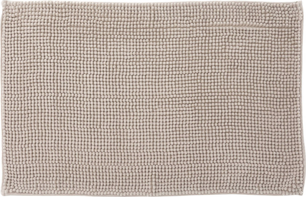 Atmosphera Badkamerkleedje/badmat Voor Op De Vloer Beige 50 X 80 Cm - Badmatjes
