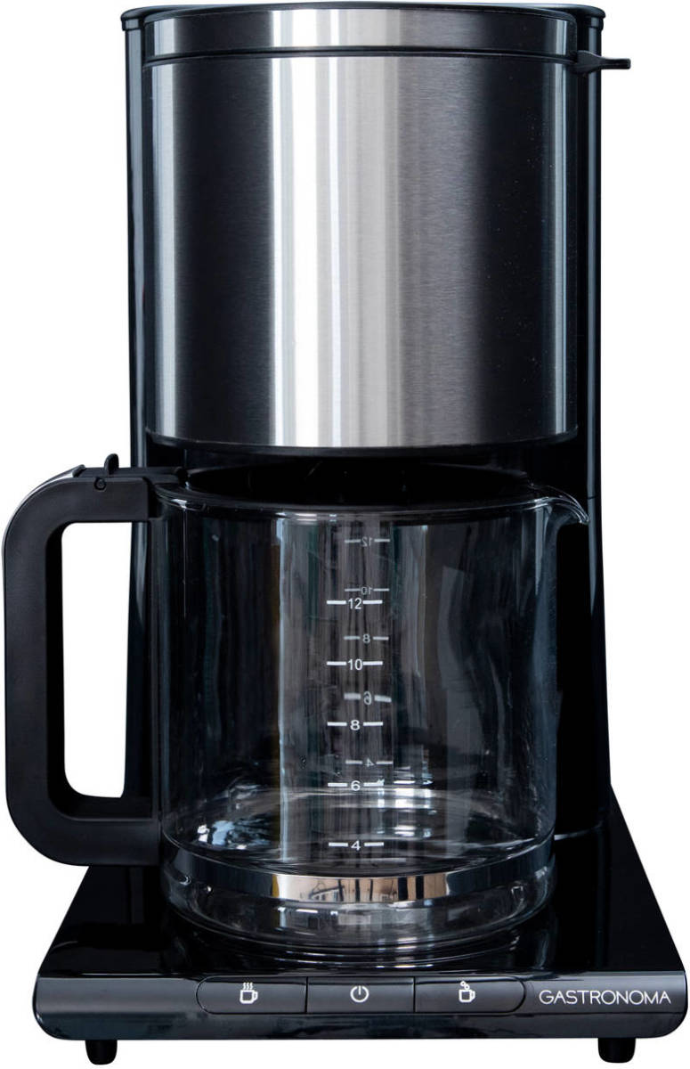 Koffiezetapparaat Met Klassieke Filterbereiding Gastronoma Rvs-zwart