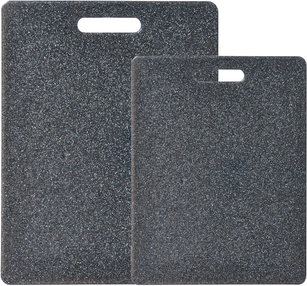Zeller Snijplankenset 2-delig - Kunststof - Graniet Look - 30 X 20 Cm - Snijplanken