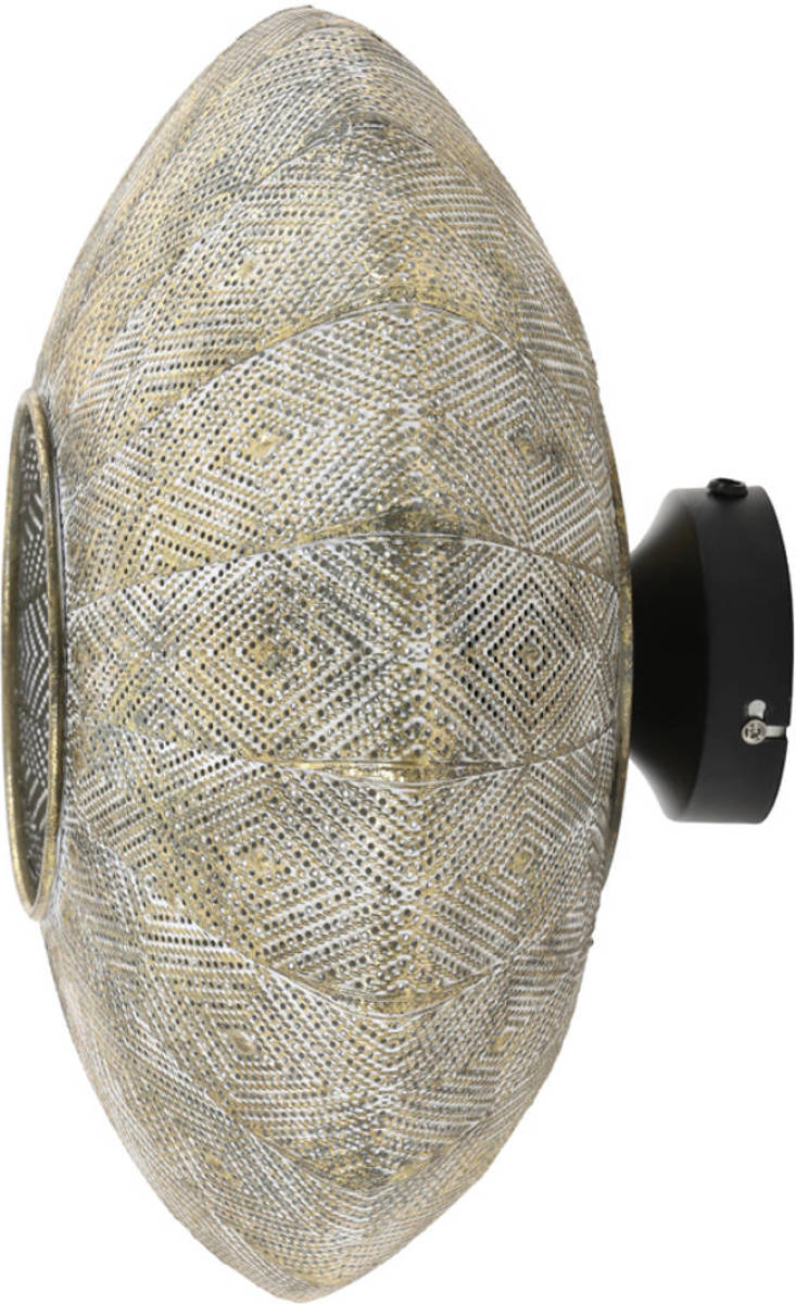 Light & Living - Wandlamp Lavello - 37.5x37.5x22cm - Goud