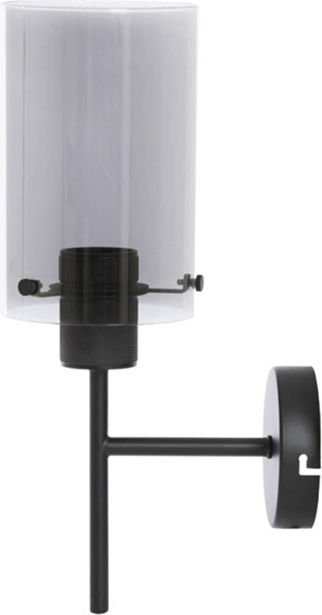 Light & Living - Wandlamp Vancouver - 19x12x36.5cm - Zwart