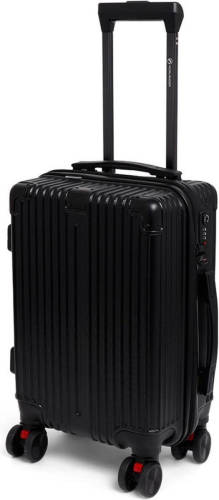 Norlander Lux Traveler Reiskoffer - Handbagage Koffer - 53 X 33 X 21 Cm - Zwart