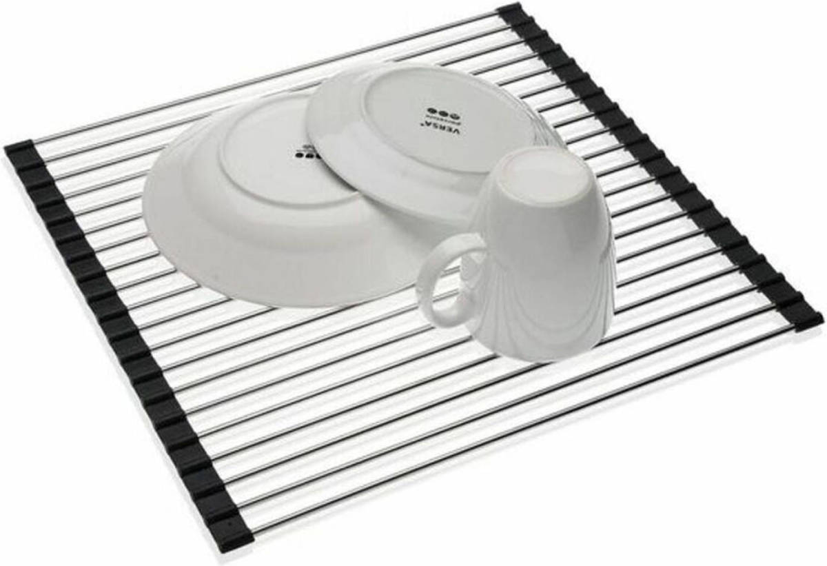Afdruiprek Voor Keukengootsteen Versa Eloy Staal Aluminium Siliconen (32 X 0,04 X 44 Cm)