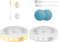 Aigostar 10zjb - Led Nachtlampje Met Bewegingssensor- 2 Stuks - Dimbare - Nacht Lamp - Kinderen & Baby - Wit