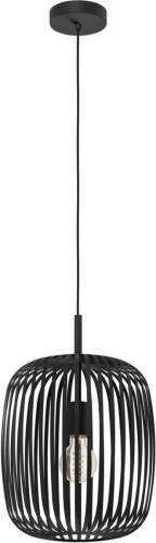 Eglo  Romazzina Hanglamp - E27 - Ø 32,5 Cm - Zwart