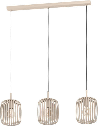 Eglo  Romazzina Hanglamp - E27 - 90 Cm - Zandkleur