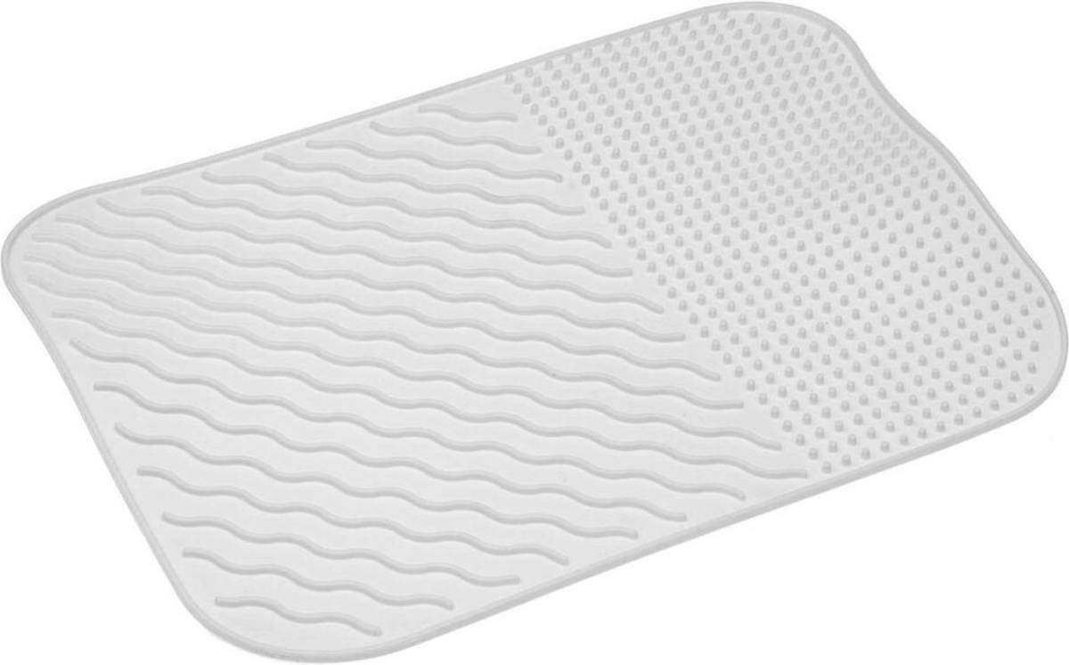 Afdruiprek Voor Keukengootsteen Versa Wit Plastic (34 X 26,5 Cm)
