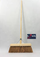 Synx Tools Coco Bezem Binnen 30 Cm - Zachte Bezems - Zaalveger - Bezemsteel - Veger - Tuin - Schoonmaken - Zachte Binnen