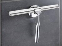 Synx Tools Raamwisser Bad & Douche Rvs 24cm - Douchewisser Met Houder - Wisser - Vloerwissers - Vloertrekkers - Rvs