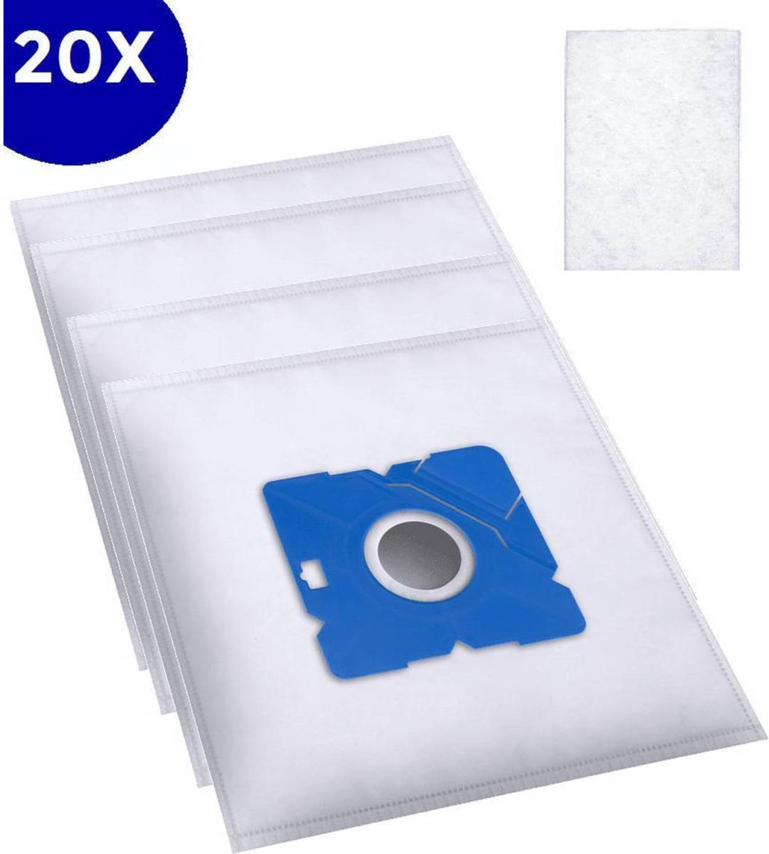 Stofzuigerzakken Geschikt Voor Inventum Sz300 - 3l + Filter - 20 Stuks Van Zedar