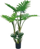 Buitengewoon de Boet Kunstplant Philodendron 3-stam 160 Cm