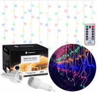 Springos Ijspegel Verlichting 20 M + 2.5 M Snoer Inclusief Afstandsbediening 500 Led Multicolor Koppelbaar
