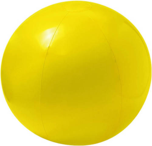 Trendoz Opblaasbare Strandbal Extra Groot Plastic Geel 40 Cm - Strandballen