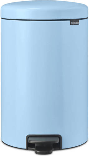 Brabantia Newicon Pedaalemmer 20 Liter Met Kunststof Binnenemmer - Dreamy Blue