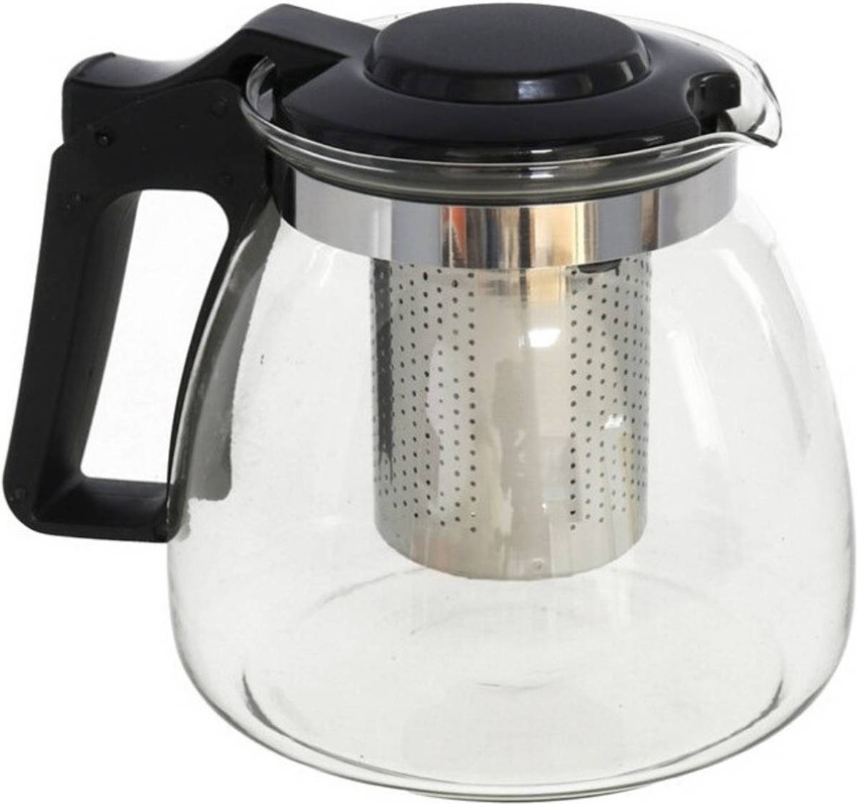 Gerim Glazen Theepot 900 Ml Met Filter/infuser En Handvat - Theepotten