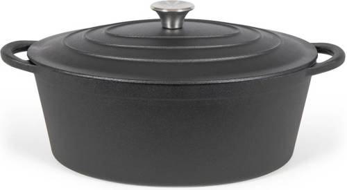 Livoo - Mep138 - Ovalen Gietijzeren Braadpan - 7 Liter