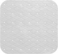 5five Anti-slip Badkamer Douche/bad Mat Wit 50 X 50 Cm Vierkant - Badmatjes