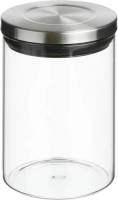 Secret de Gourmet Voorraadbus/voorraadpot 0,6l Glas Met Rvs Deksel - Voorraadpot