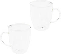 Hi Cappuccinoglazenset 2-delig 270 Ml Transparant