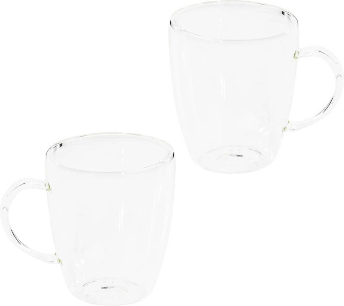 Hi Cappuccinoglazenset 2-delig 270 Ml Transparant