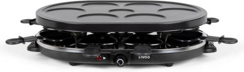 Livoo Gourmetstel 2-in-1 1200 W Zwart