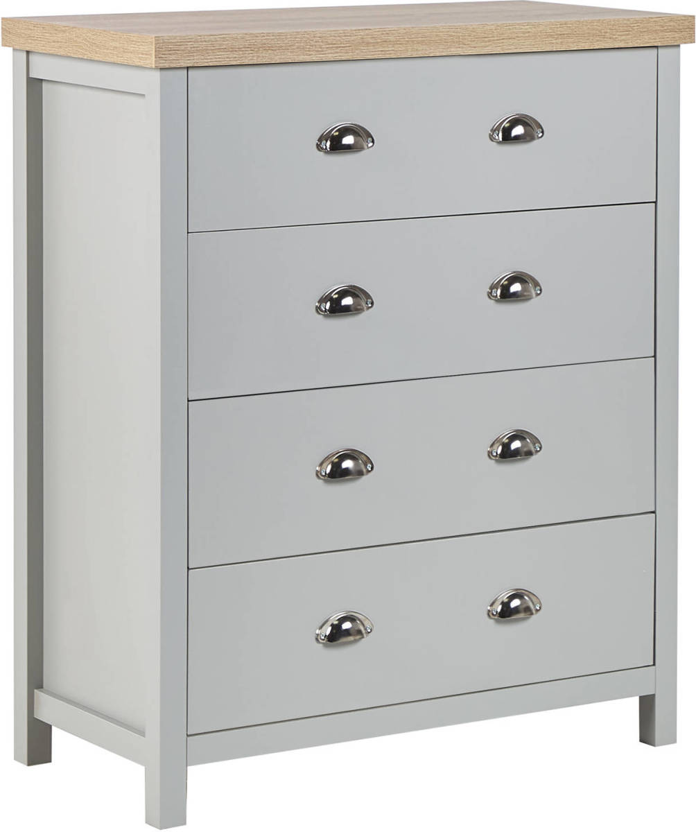 Beliani Clio - Commode-grijs-vezelplaat