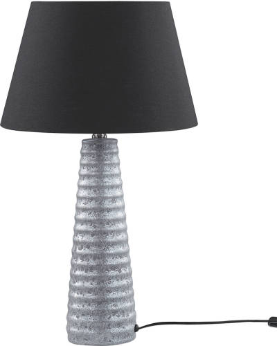 Beliani Vilnia - Bedlamp-zilver-keramiek