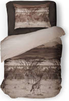 Elegance Dekbedovertrek Davon - Zand 140x200/220cm