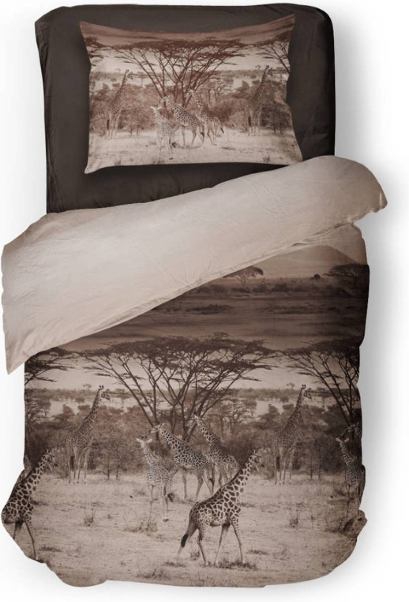 Elegance Dekbedovertrek Davon - Zand 140x200/220cm