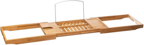 5five Luxe Bamboe Badplank Uitschuifbaar/verstelbaar 70-105 X 22 X 4 Cm - Badplanken